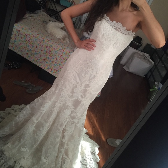 SOLD - Romona Keveza Legends Wedding Dress - Picture 2 of 4